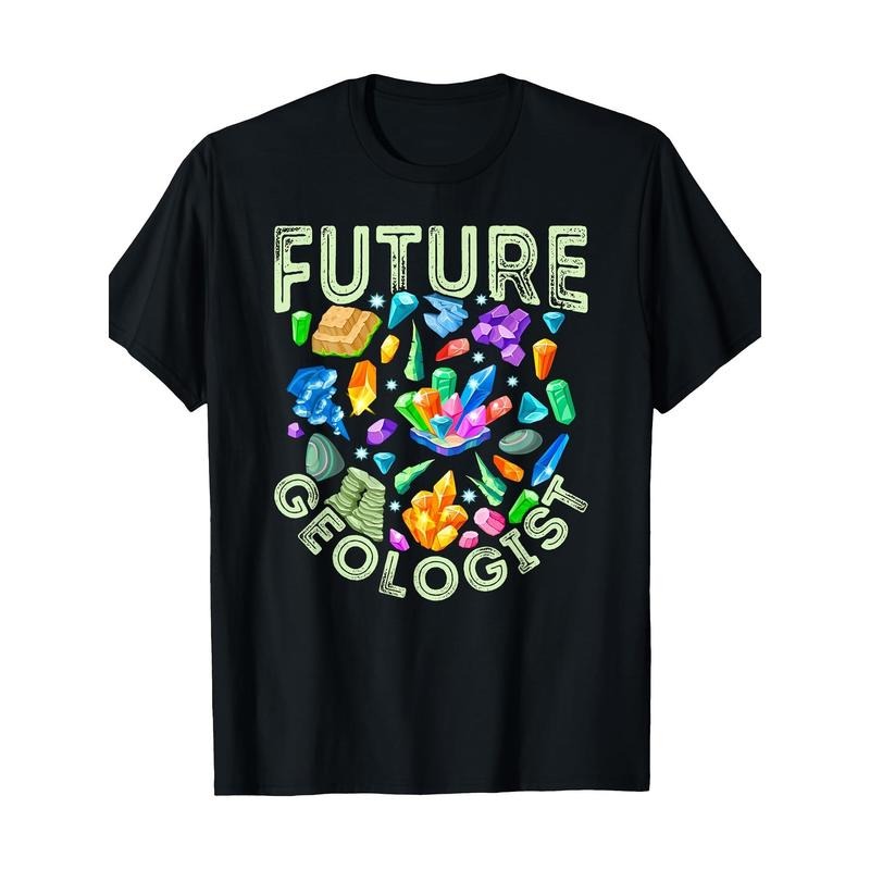 Future Geologist Geology enthusiast Rock Collector T-shirt -100% cotton Made in USA Hoodie Sweatshirt | PrintMintTees.com