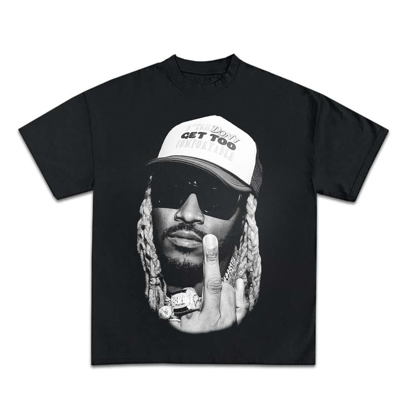 Future Rapper Graphic T-Shirt 90s Vintage Bootleg Rap Hip Hop Metro Boomin Merch Men Women Menswear Top Hoodie Sweatshirt