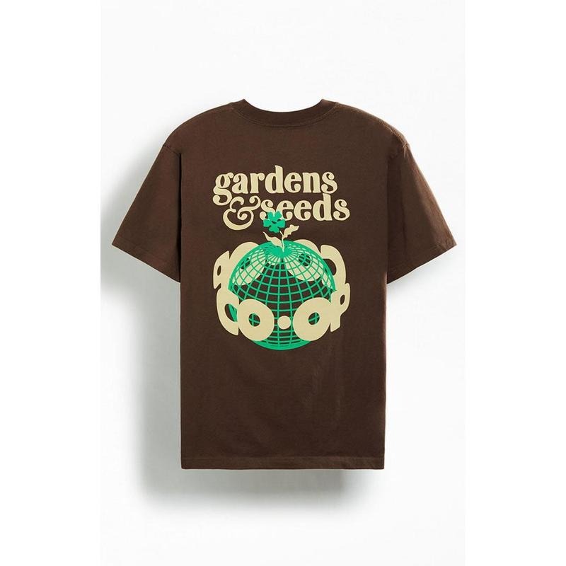 GARDENS & SEEDS Men's Global T-Shirt - Multicolor Hoodie, Sweatshirt | PrintMintTees.com