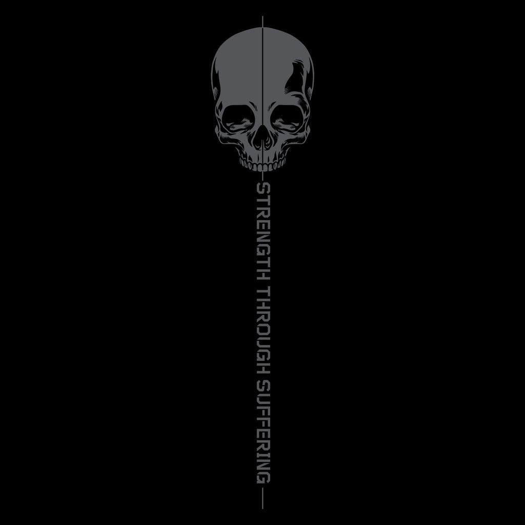 Men's Strength Through Suffering Hoodie - Black