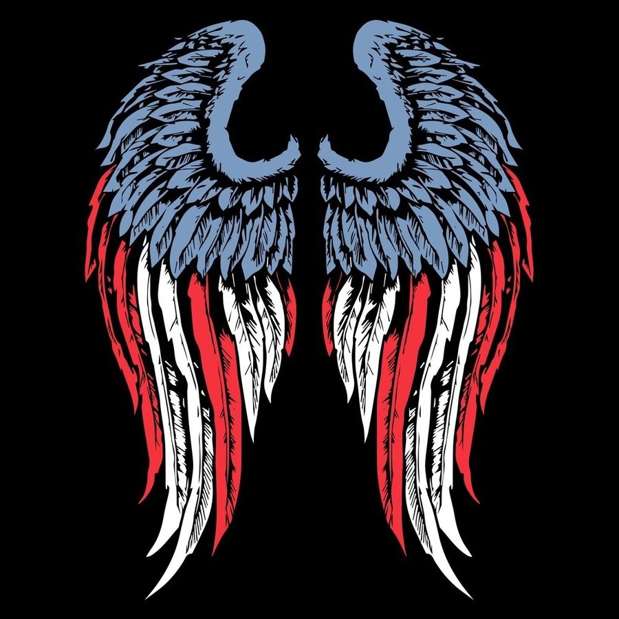 Women's Freedom Angel Long Sleeve - Black