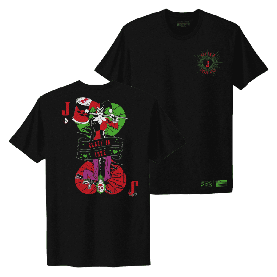 Women's Crazy In Love Boyfriend Fit T-Shirt - Black
