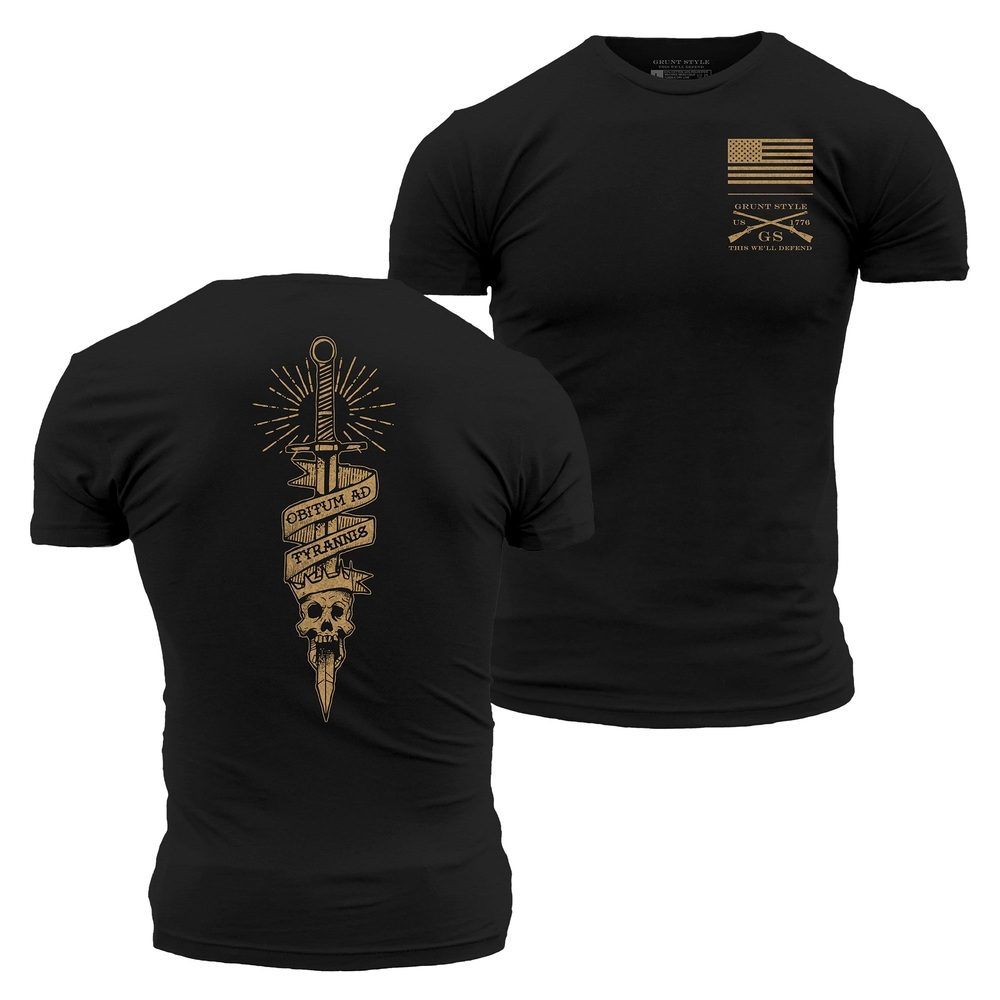 Death To Tyrants T-Shirt - Black