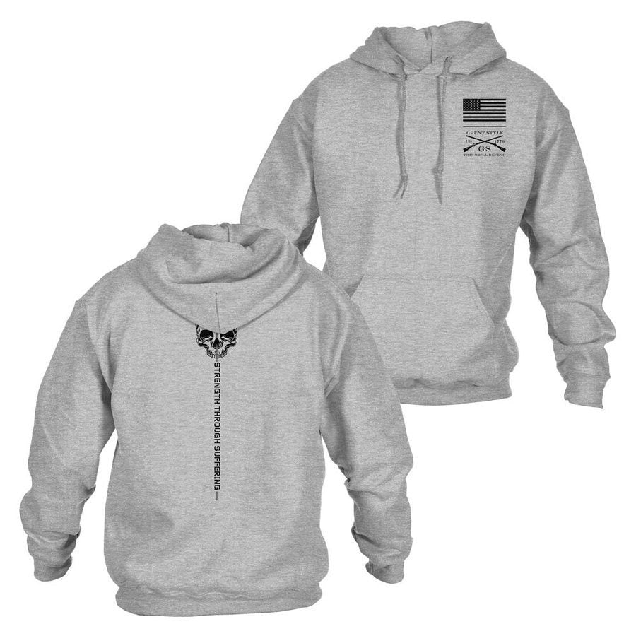 Strength Through Suffering Hoodie - Sport Gray