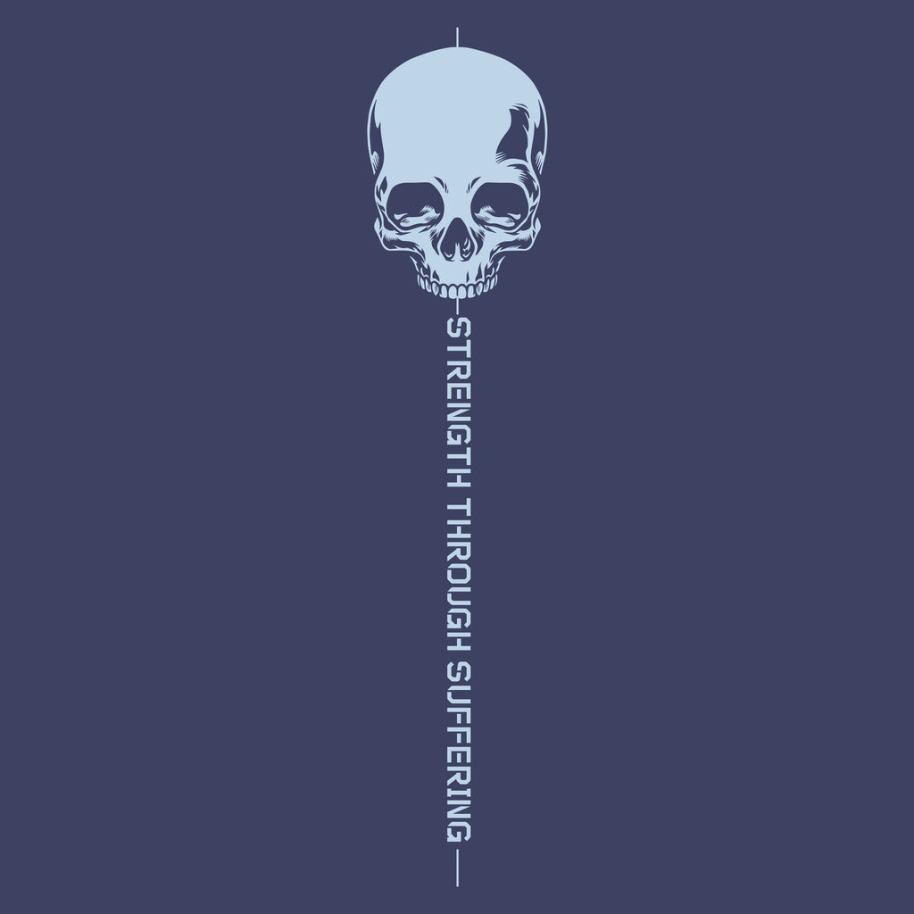 Women's Strength Through Suffering Slim Fit T-Shirt - Future Dusk