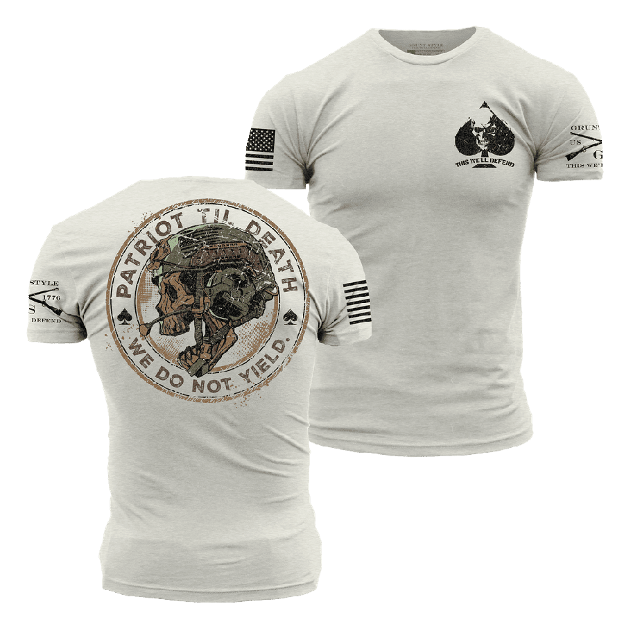 Patriot Seal T-Shirt - Sand