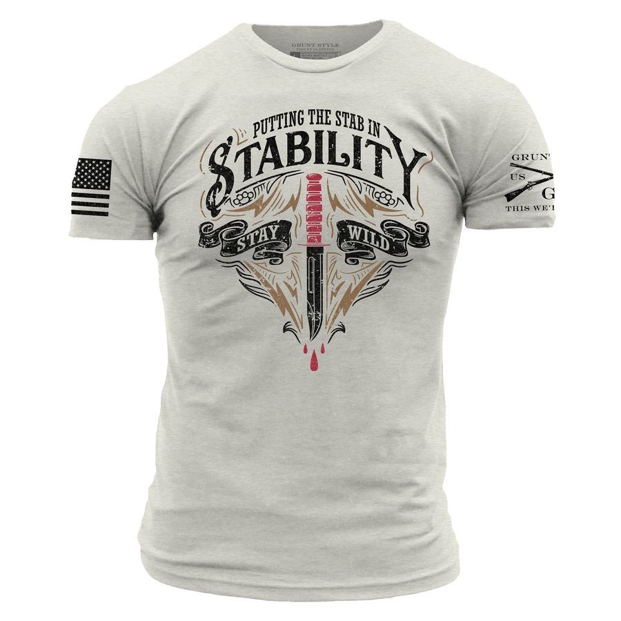Stab in Stability T-Shirt - Sand
