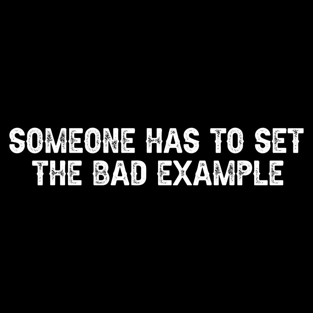 Bad Example T-Shirt - Black