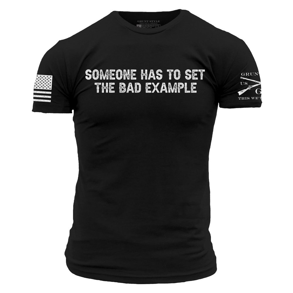 Bad Example T-Shirt - Black