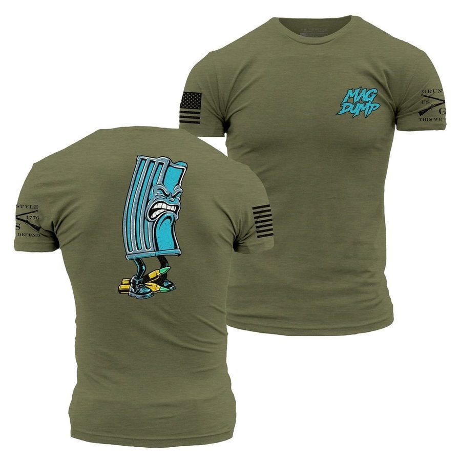 Mag Dump T-Shirt - Military Green