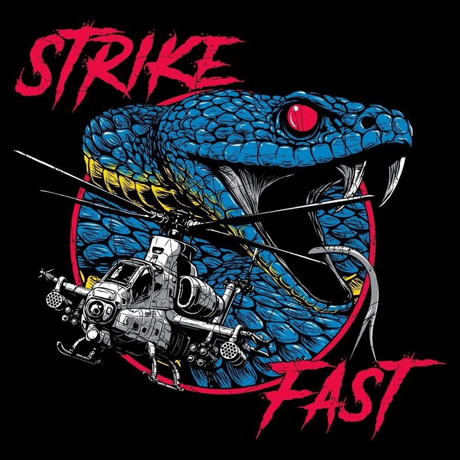 Strike Fast Viper T-Shirt - Black
