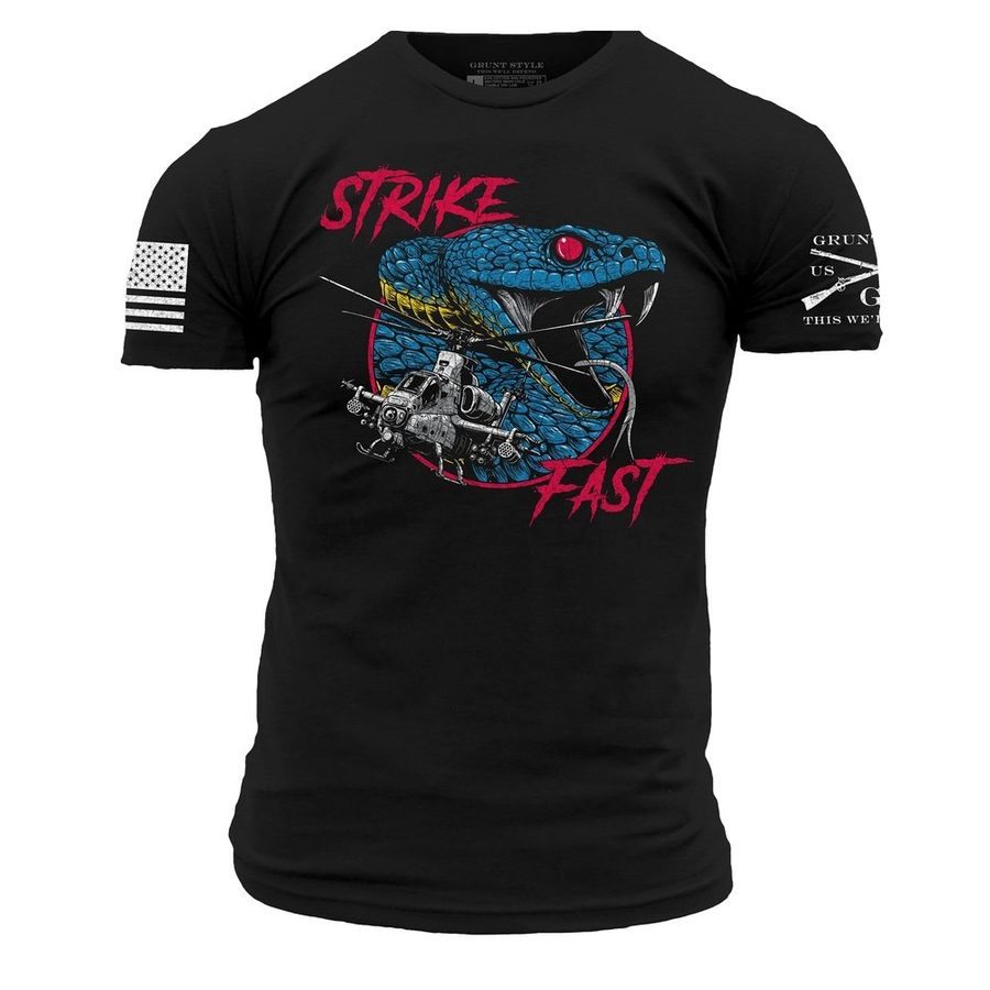 Strike Fast Viper T-Shirt - Black