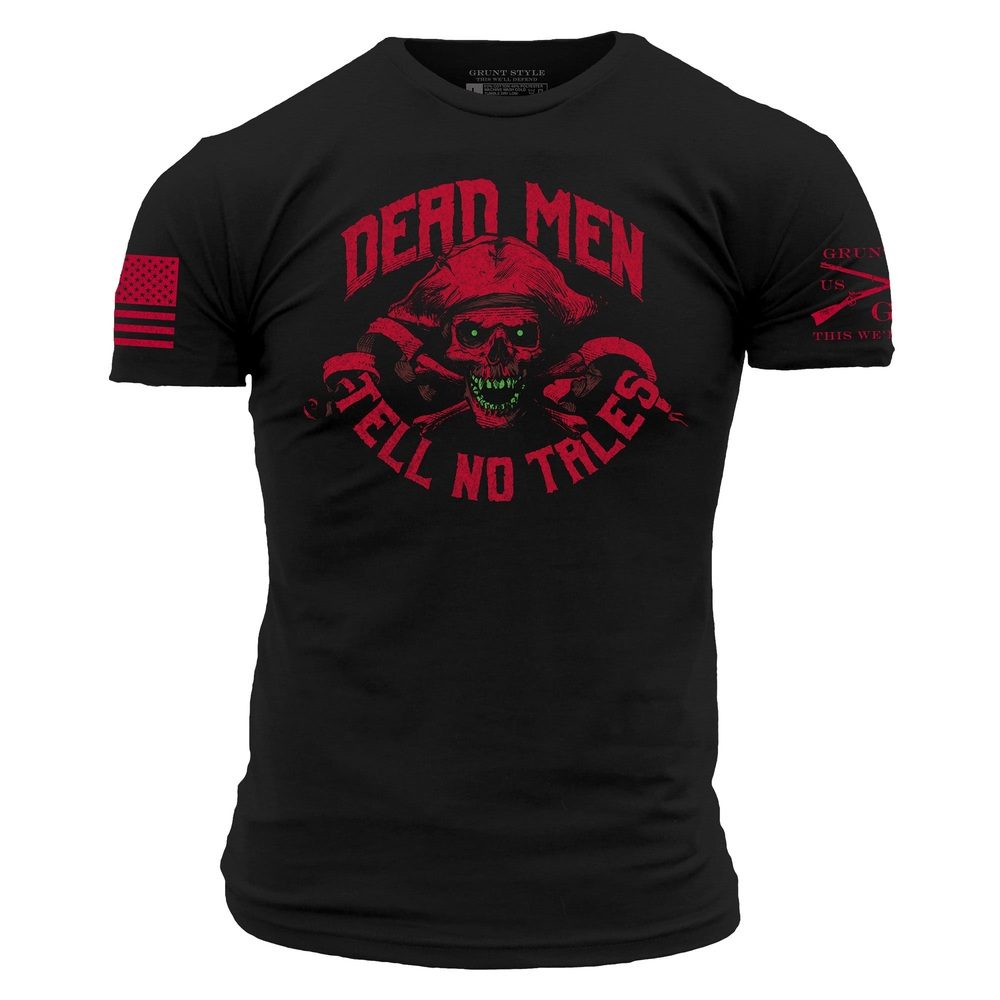 Dead Men Tell No Tales T-Shirt - Black