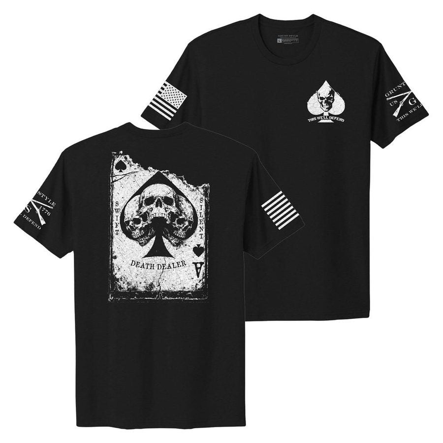 Women's Death Dealer Boyfriend Fit T-Shirt - Black