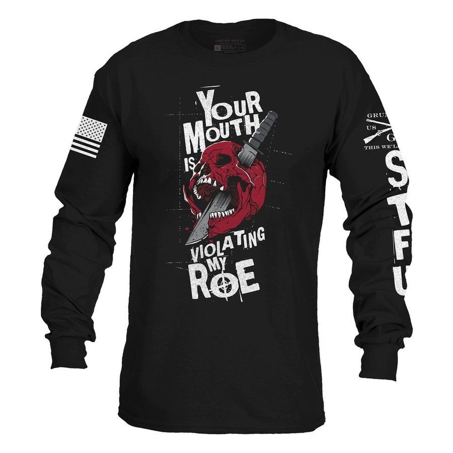 STFU Long Sleeve - Black