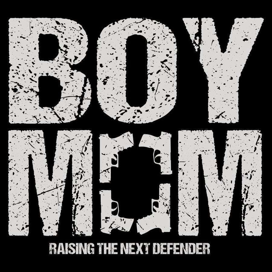 Women's Boy Mom Slim Fit T-Shirt - Black