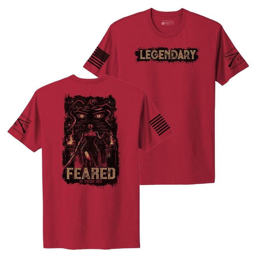 Women's Legendary Boyfriend Fit T-Shirt - Red