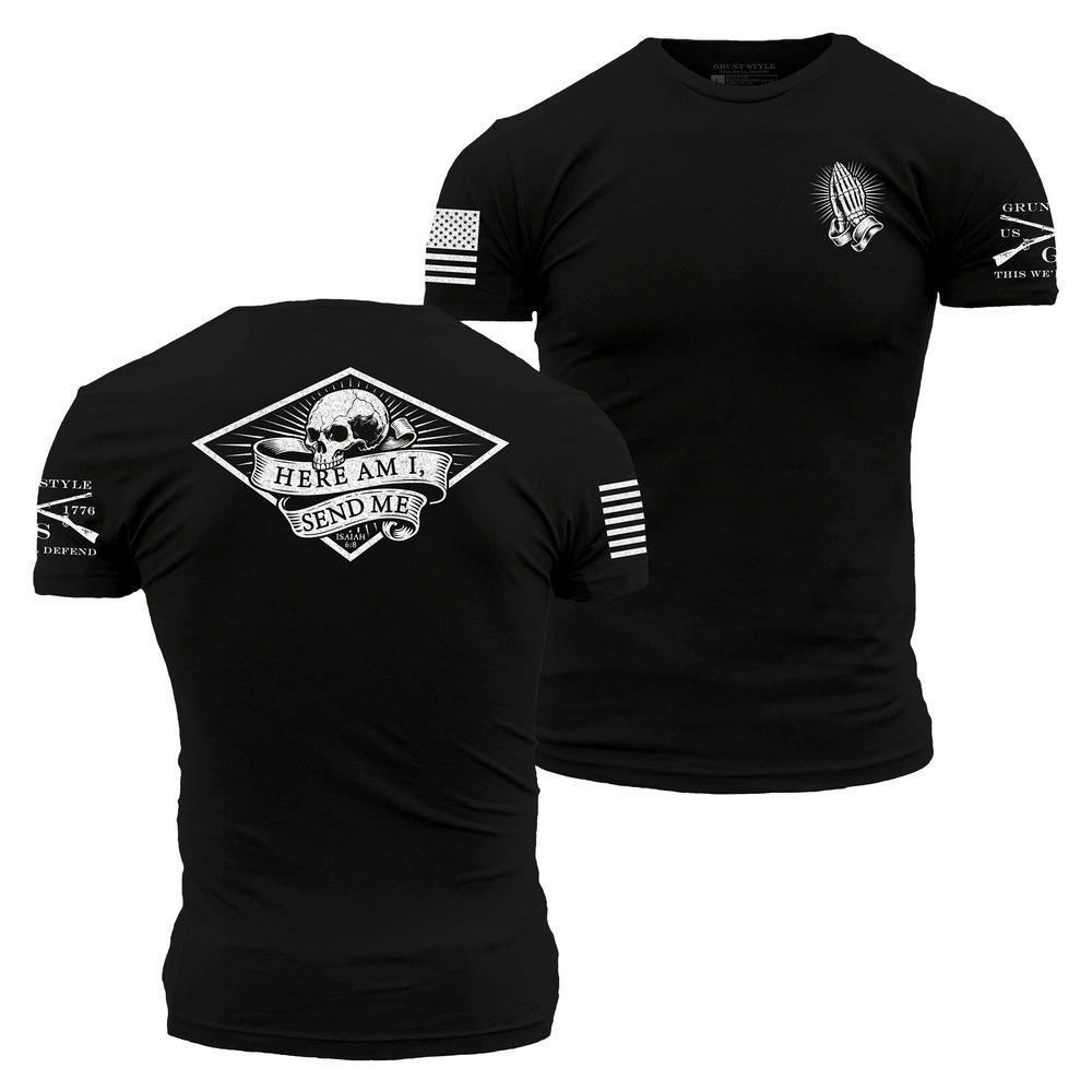 Send Me T-Shirt - Black