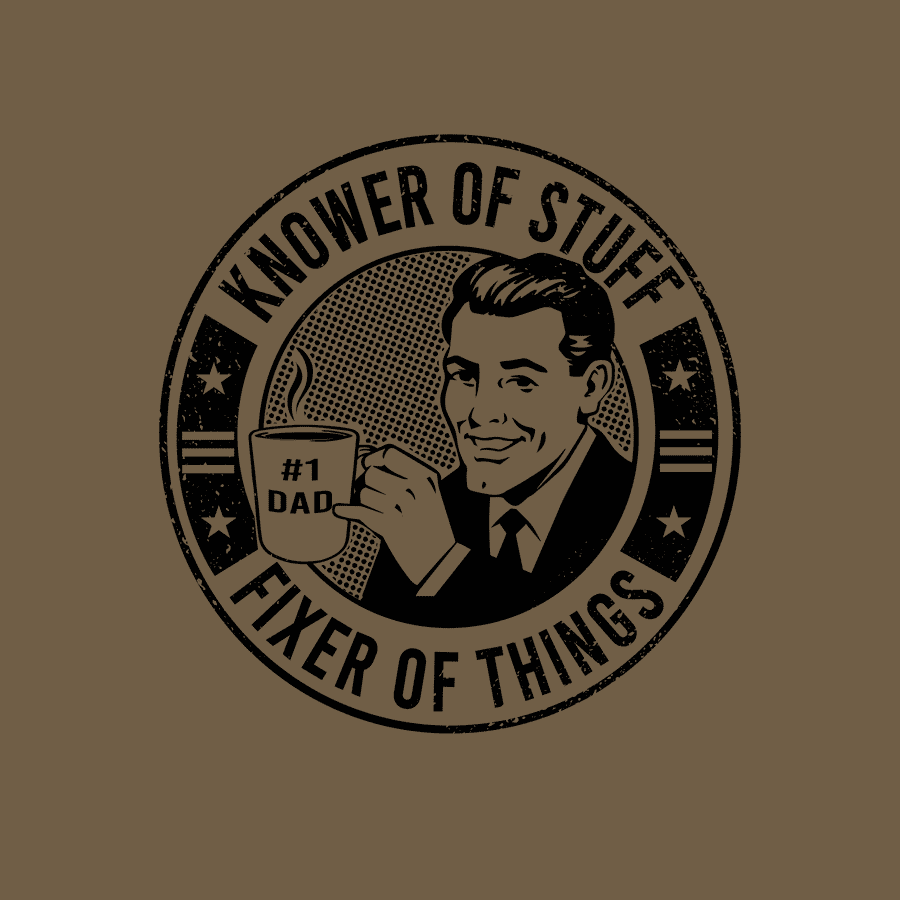 Knower of Stuff T-Shirt - Combat Green