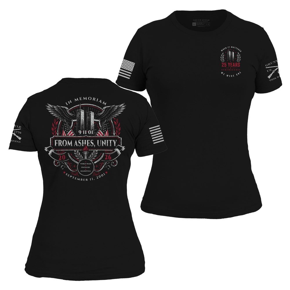 Women's From Ashes Slim Fit T-Shirt - Black