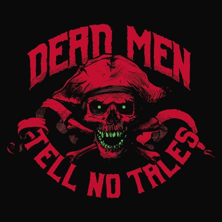 Dead Men Tell No Tales Long Sleeve - Black