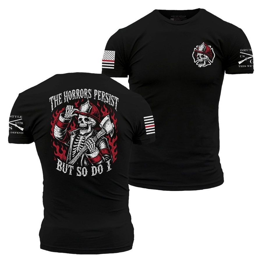 The Horrors Persist T-Shirt - Black