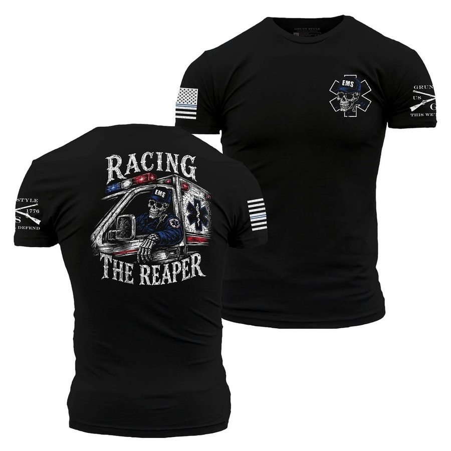 Racing The Reaper T-Shirt - Black