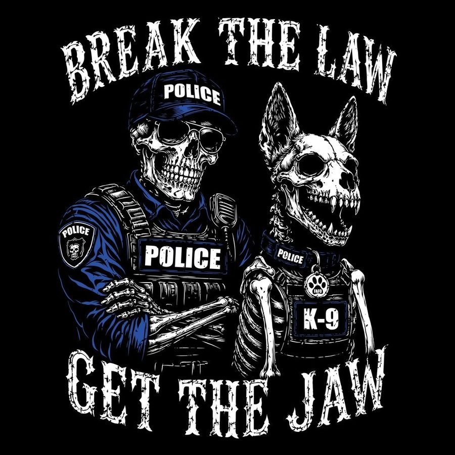 K9 Get The Jaw T-Shirt - Black