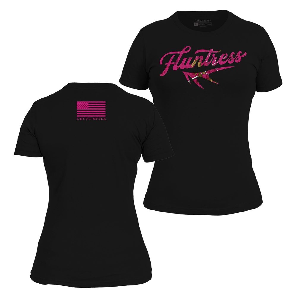 Women's Realtree Xtra® Huntress Slim Fit T-Shirt - Black