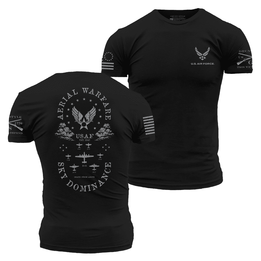 USAF™ - Aerial Warfare T-Shirt - Black