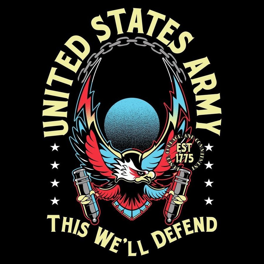 Army - This We'll Defend T-Shirt - Black