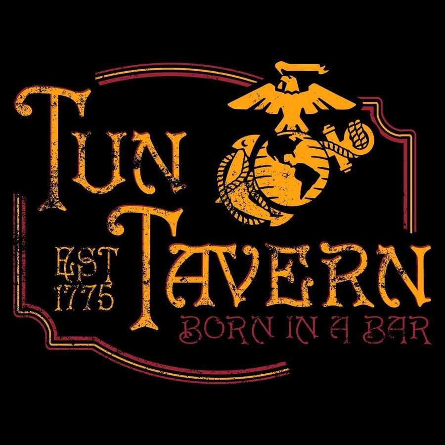 USMC - Tun Tavern Staff T-Shirt- Black
