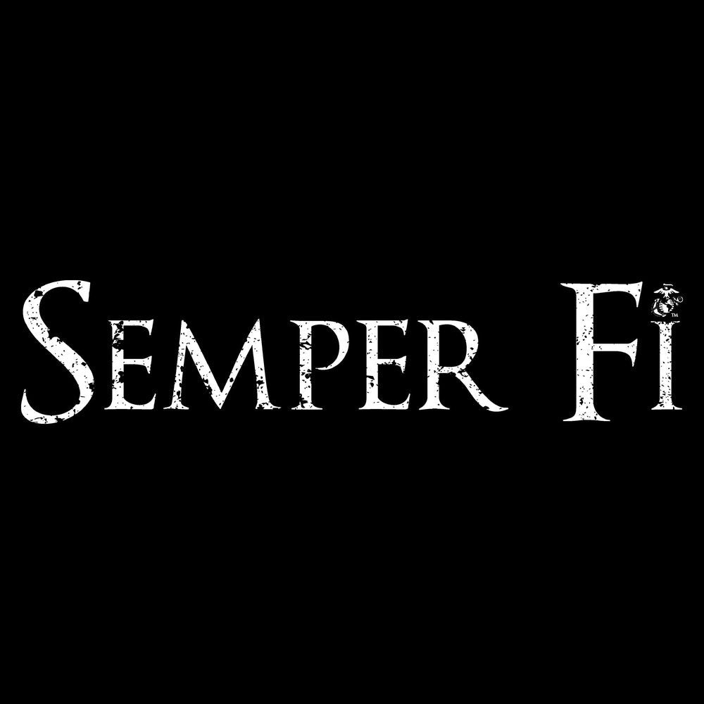 USMC - Semper Fi T-Shirt - Black