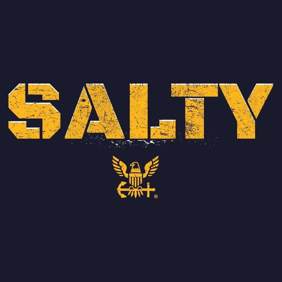 USN - Salty 2.0 T-Shirt - Navy
