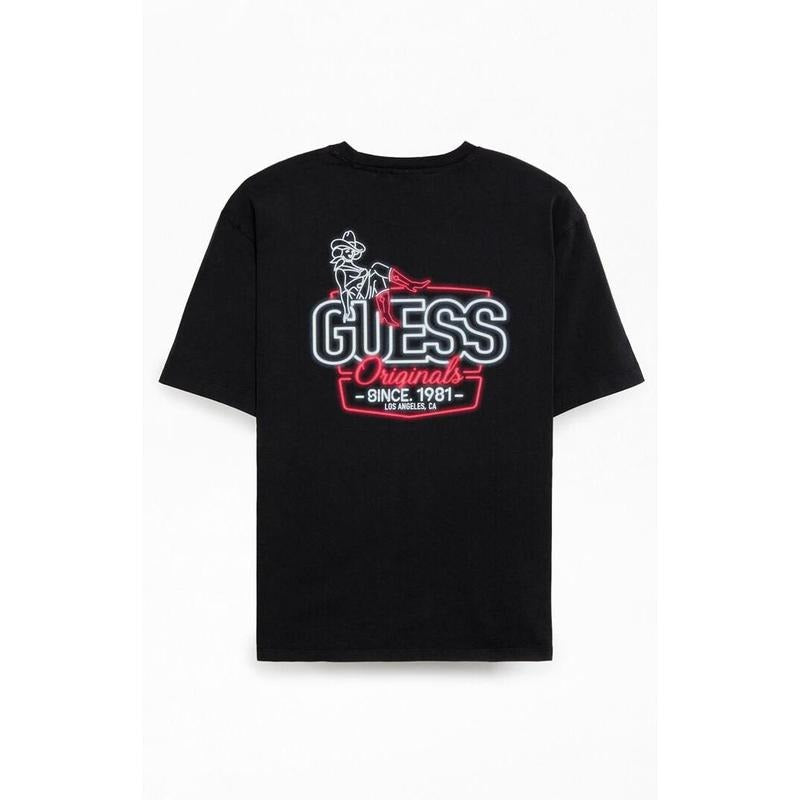 GUESS Originals Men's Go American Classic T-Shirt - Multicolor Hoodie Sweatshirt | PrintMintTees.com