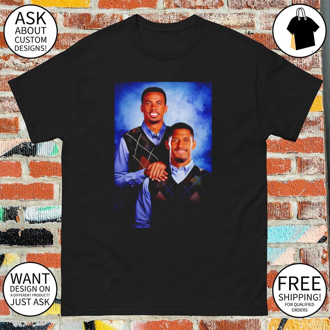 Gabriel Magalhaes and William Saliba Arsenal FC Step Brothers vintage shirt