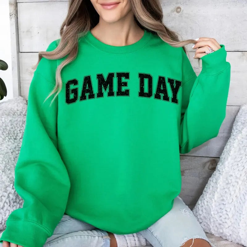 Game Day Crewneck Sweatshirt Perfect for watching your favorite team. Shirt Hoodie | PrintMintTees.com