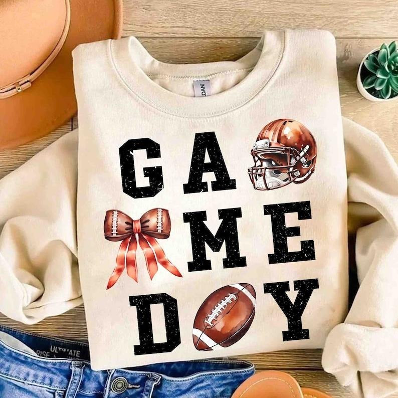 Game Day Touchdown Football Season College Football Ballpark Mom, Fall Football , Football Season Sweatshirt Shirt Hoodie