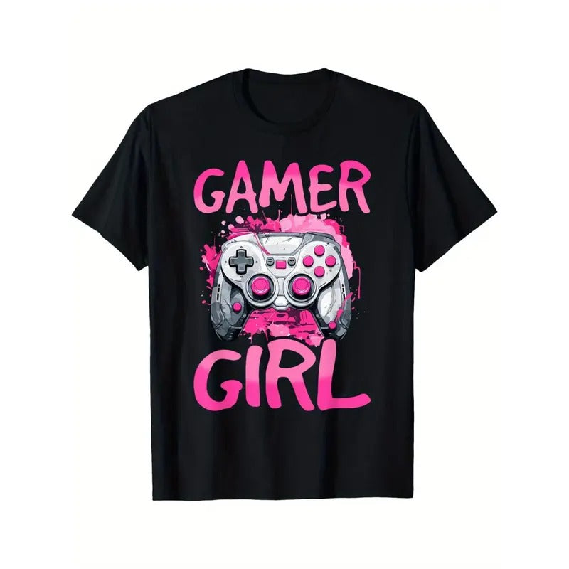 Gamer Game Girl T-shirt made in usa Hoodie Sweatshirt | PrintMintTees.com