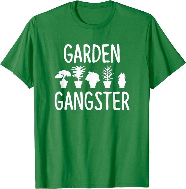 Garden Gangster Gardening Shirt Gardeners Cotton Size S 3XL T-Shirts, Hoodie, Sweatshirt