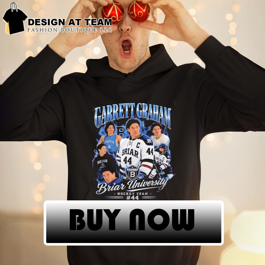 Garrett Graham Briar University #44 Hockey Team graphic shirt