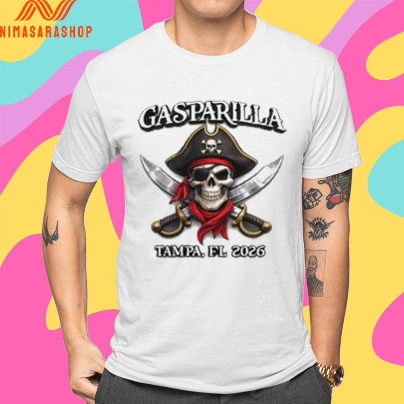 Gasparilla Pirate Festival Tampa Fl 2026 Pirate Skull Shirts