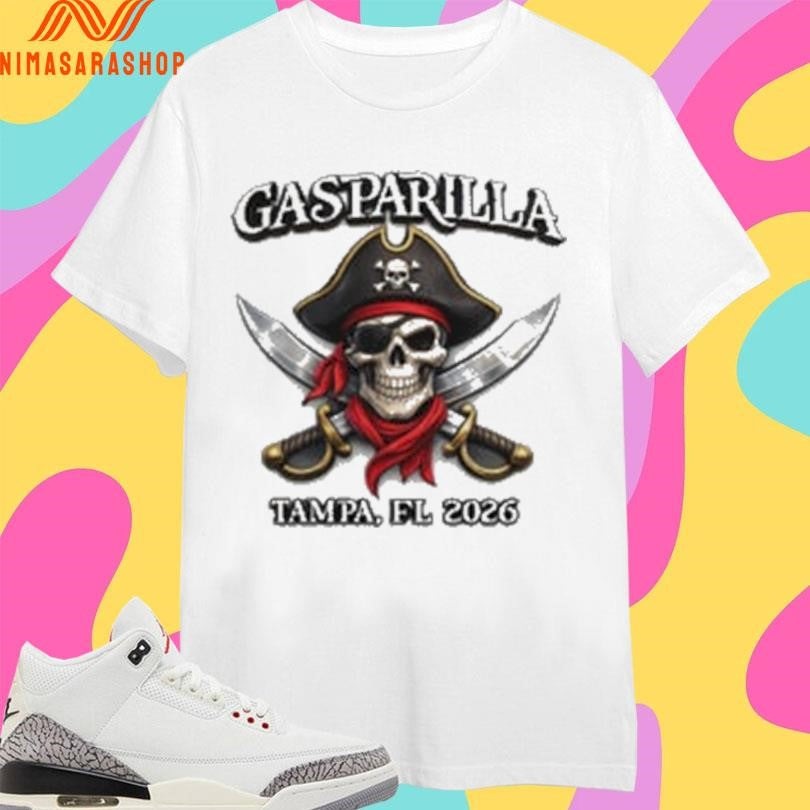 Gasparilla Pirate Festival Tampa Fl 2026 Pirate Skull Shirts