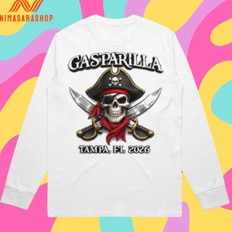 Gasparilla Pirate Festival Tampa Fl 2026 Pirate Skull Shirts