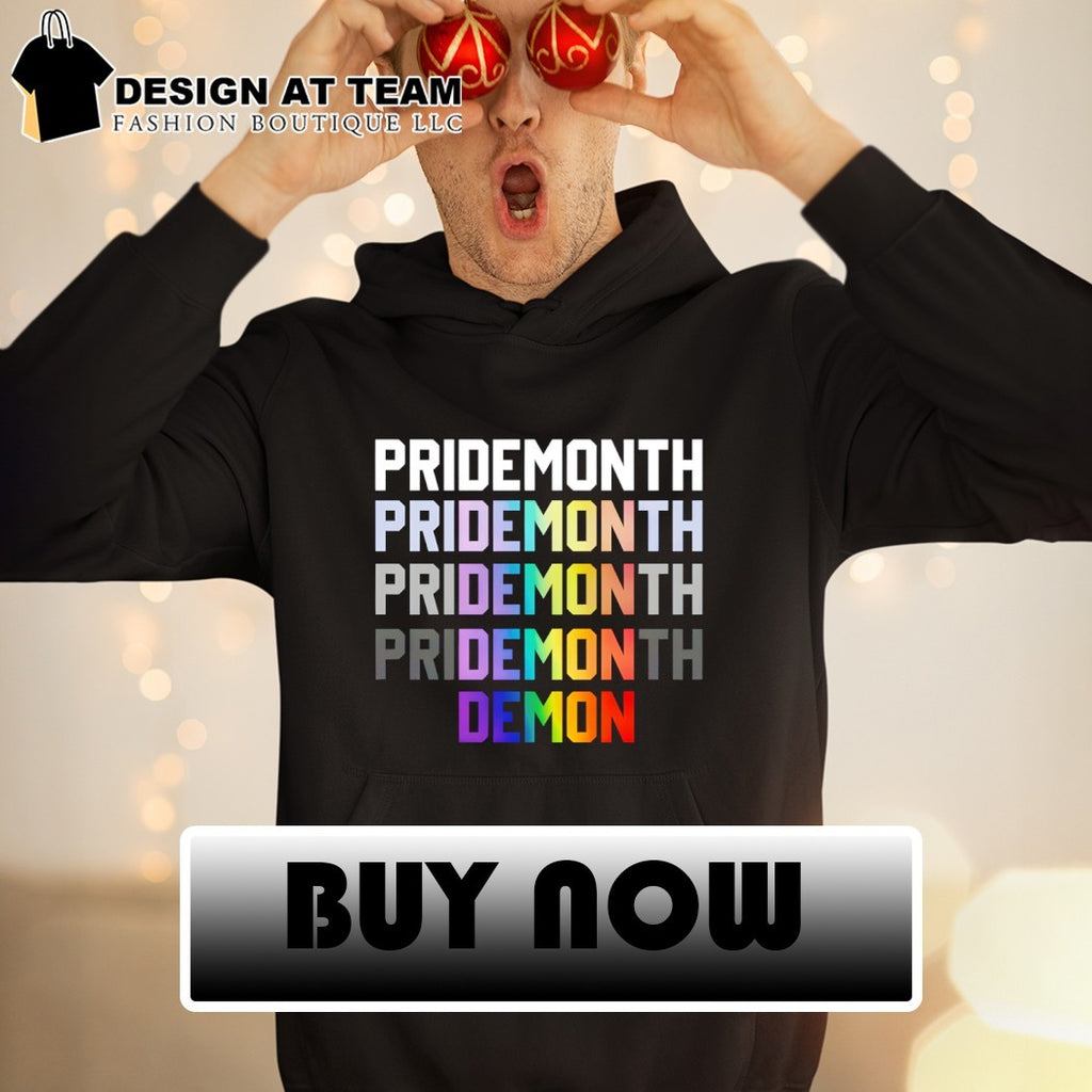 Gay Pride Month Demon repeat shirt