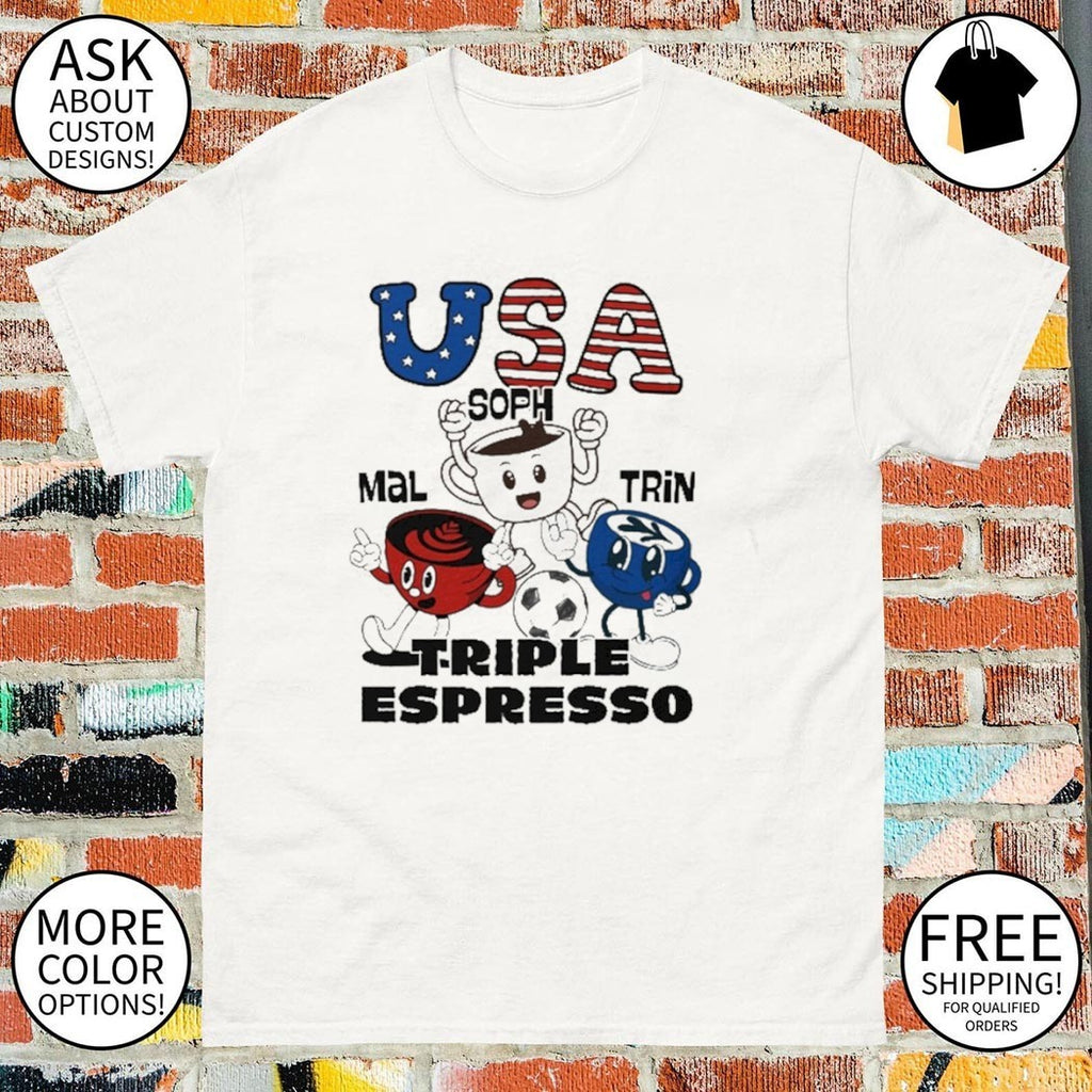 USWNT Triple Espresso Smith Rodman Swanson Women’s Soccer shirt