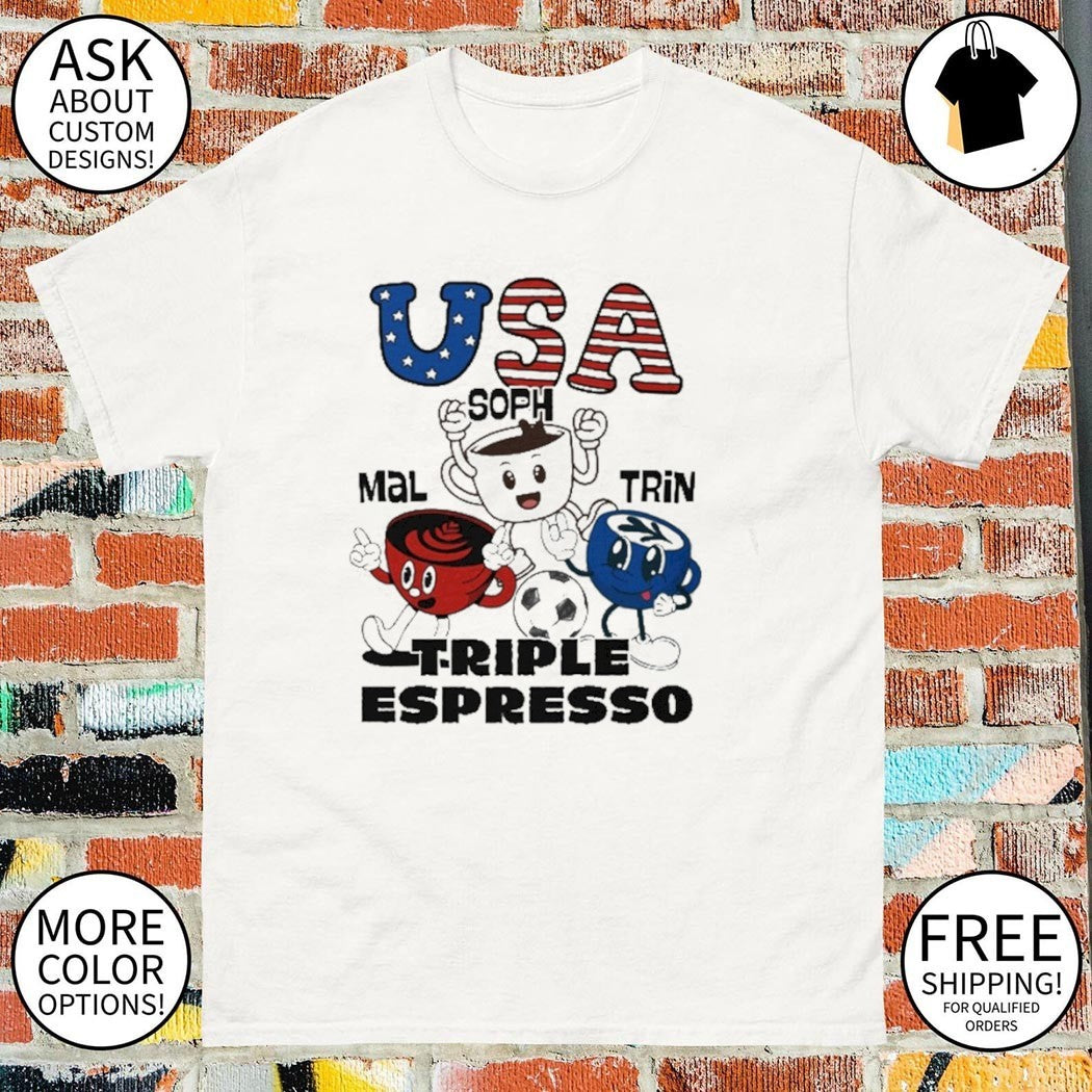 USWNT Triple Espresso Smith Rodman Swanson Women’s Soccer shirt