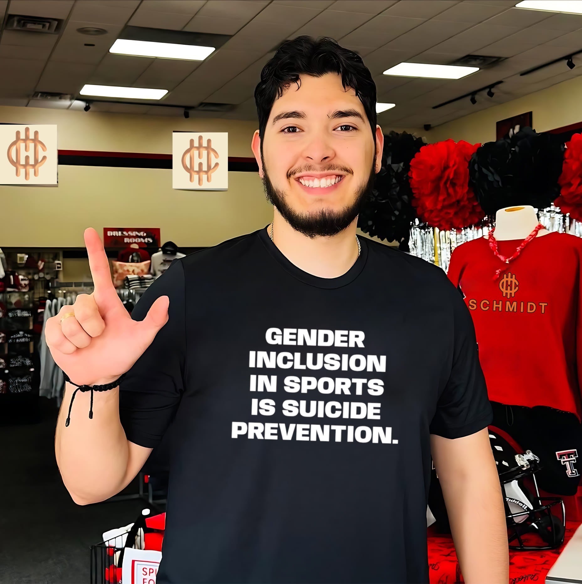Gender identity in sports is suicide prevention shirt