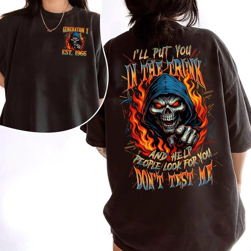 Generation X Custom Year Badass Generation T-shirt, Gen X FAFOT Shirt