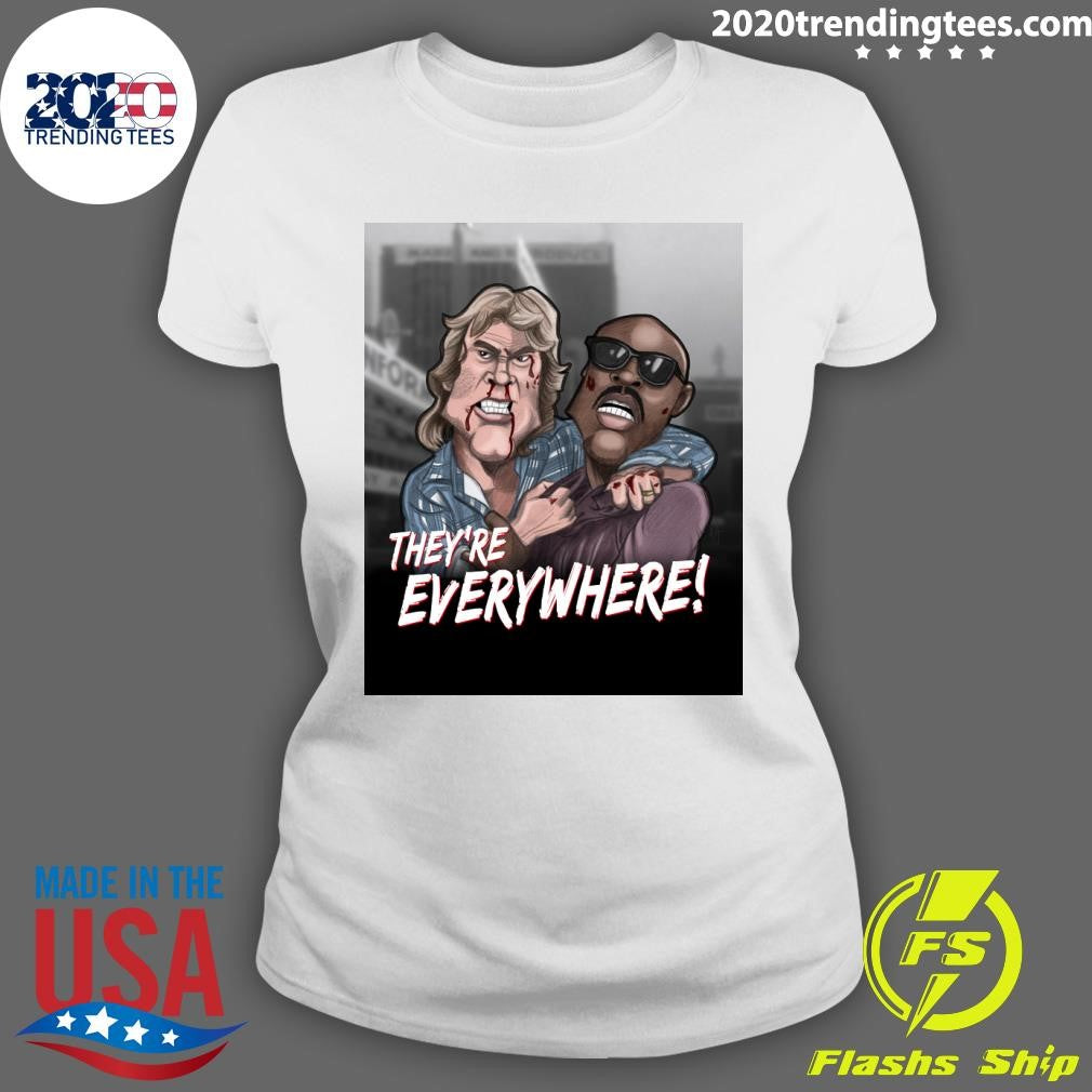 George Nada and Frank Armitage They’re Everywhere Shirt